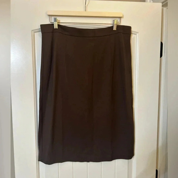 NWT Mary Crafts 2 Piece Ladies Brown Suit. Size 16. Comfort core. Office cor… - Picture 5 of 14